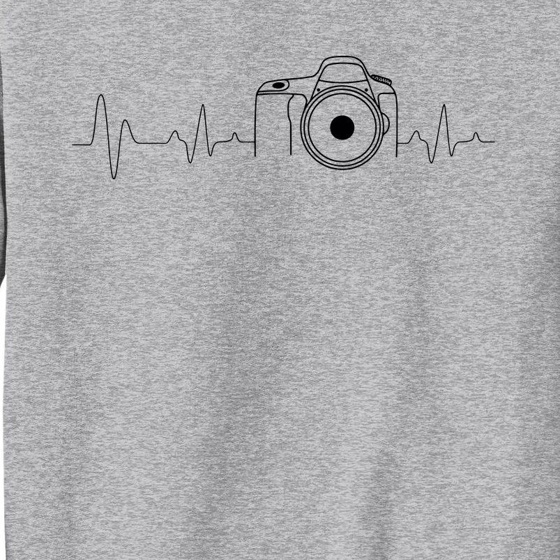 Photographer Gift Idea Heartbeat Photography Camera Sweatshirt