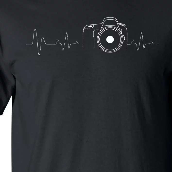 Photographer Gift Idea HeartBeat Photography Camera Tall T-Shirt