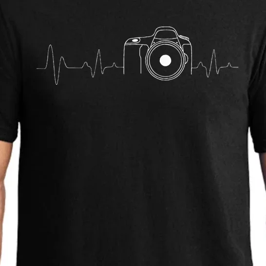 Photographer Gift Idea HeartBeat Photography Camera Pajama Set