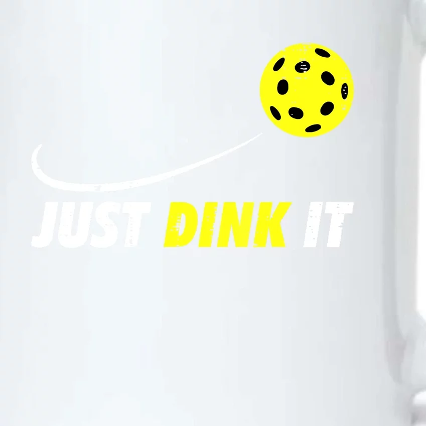 Pickleball Games Just Dink It Funny Pickle Ball Gift Black Color Changing Mug