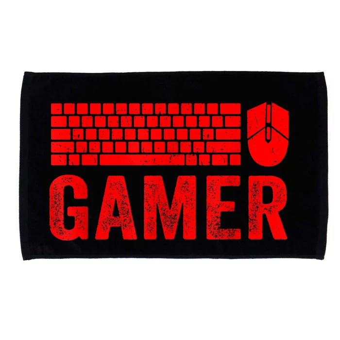 PC Gaming Keyboard Mouse WASD For Computer Gamers Microfiber Hand Towel