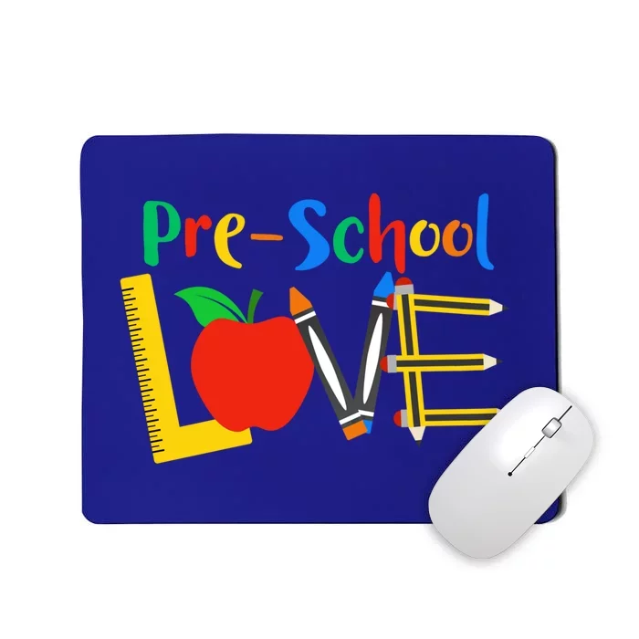 Precool Giftschool Love Teacher Student Classroom Gift Tools Design Gift Mousepad