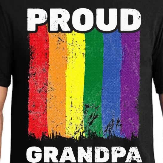 Proud Grandpa L.G.B.T.Q Lgbt Pride G.A.Y Pride Pride Flag Pajama Set