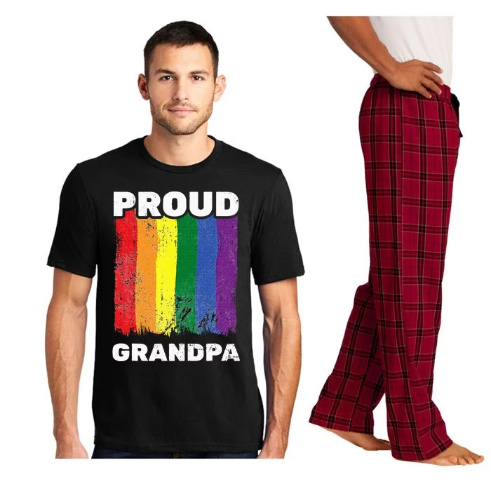 Proud Grandpa L.G.B.T.Q Lgbt Pride G.A.Y Pride Pride Flag Pajama Set