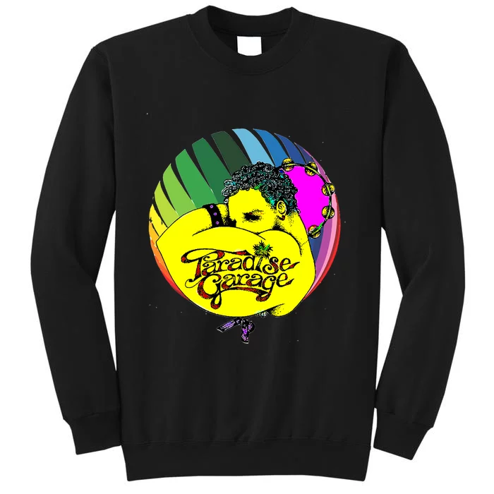 Paradises Garages Logo Pride Colors Sphere Sweatshirt