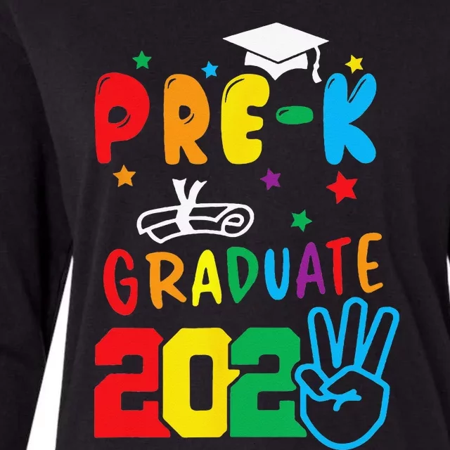 Pre-K Graduate Last Day of School Graduation Gifts Womens Cotton Relaxed Long Sleeve T-Shirt