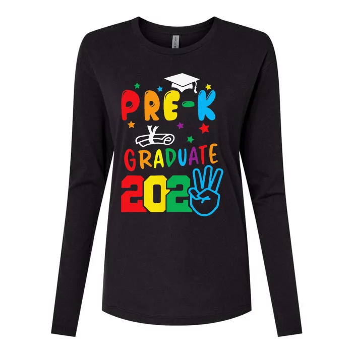 Pre-K Graduate Last Day of School Graduation Gifts Womens Cotton Relaxed Long Sleeve T-Shirt