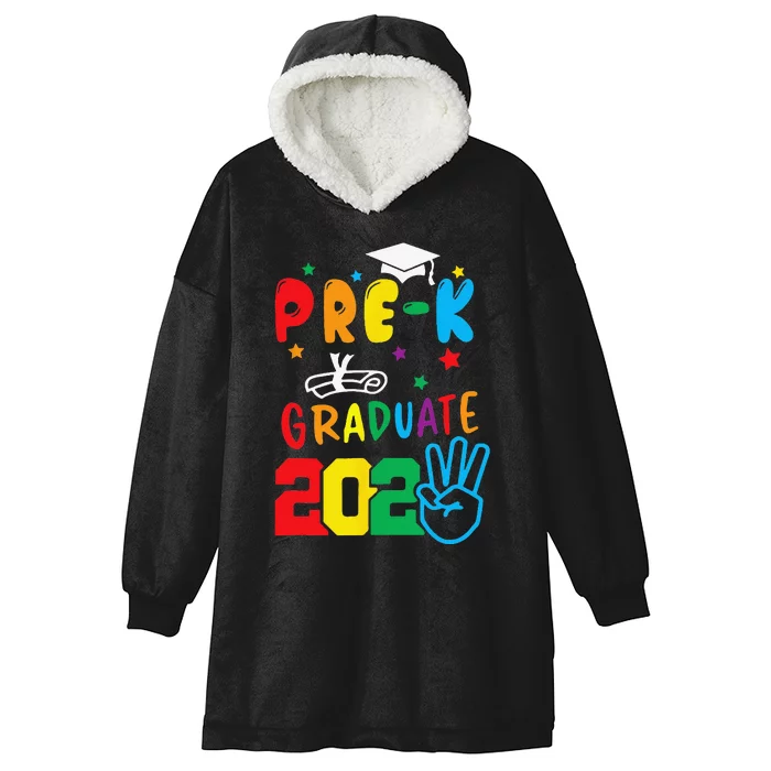 PreK Graduate Last Day of School Graduation Gifts Hooded Wearable Blanket