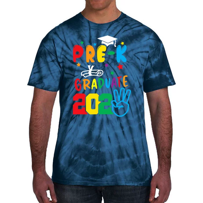 Pre-K Graduate Last Day of School Graduation Gifts Tie-Dye T-Shirt