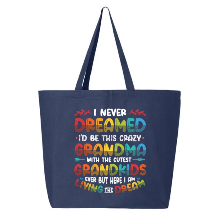 Proud Grandma Loves Grand Grandma Gift 25L Jumbo Tote