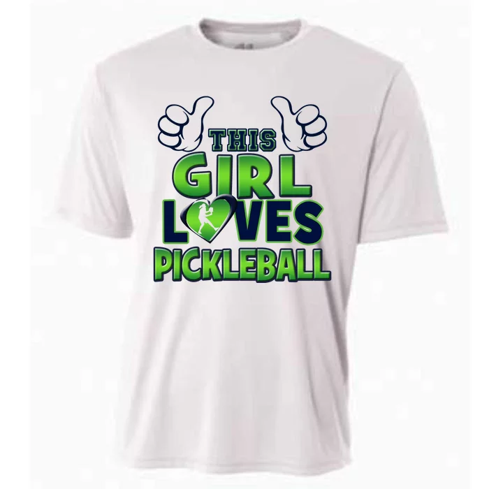 Pickleball Girl Love Cooling Performance Crew T-Shirt