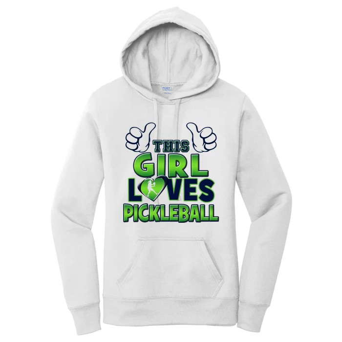 Pickleball Girl Love Women's Pullover Hoodie