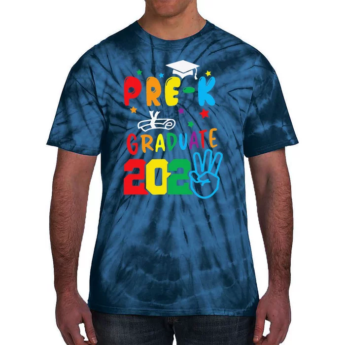 PreK Graduate Last Day Of School Graduation Gifts Tie-Dye T-Shirt