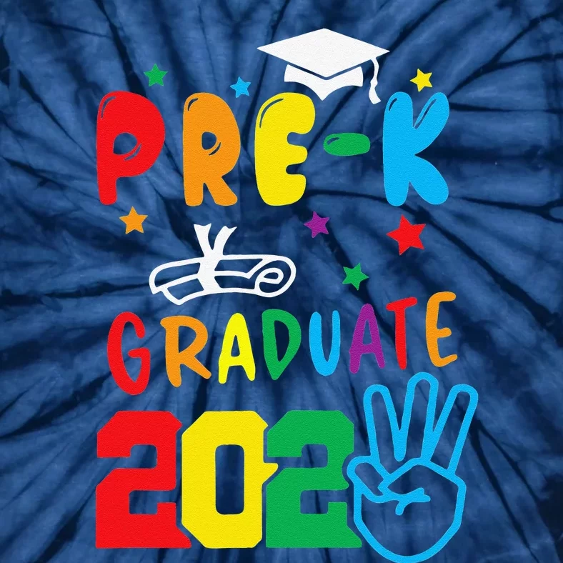 PreK Graduate Last Day Of School Graduation Gifts Tie-Dye T-Shirt