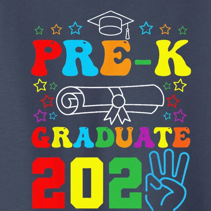 PreK Graduate Last Day Of School Graduation Teacher Toddler T-Shirt