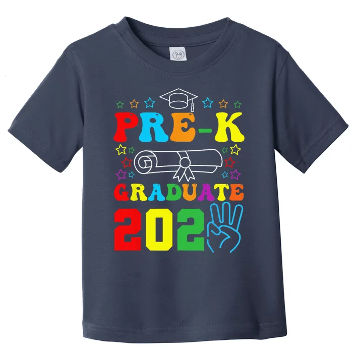 PreK Graduate Last Day Of School Graduation Teacher Toddler T-Shirt