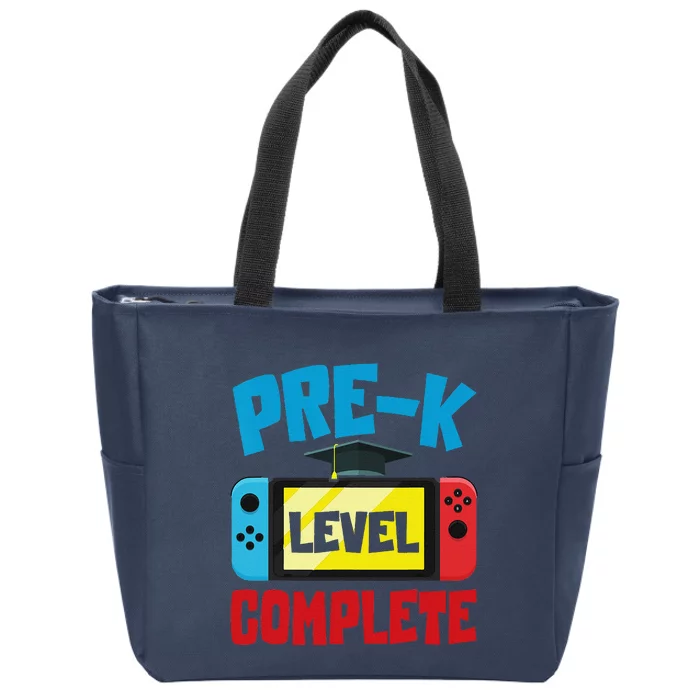 PreK Graduation Level Complete Video Game Graduated Zip Tote Bag