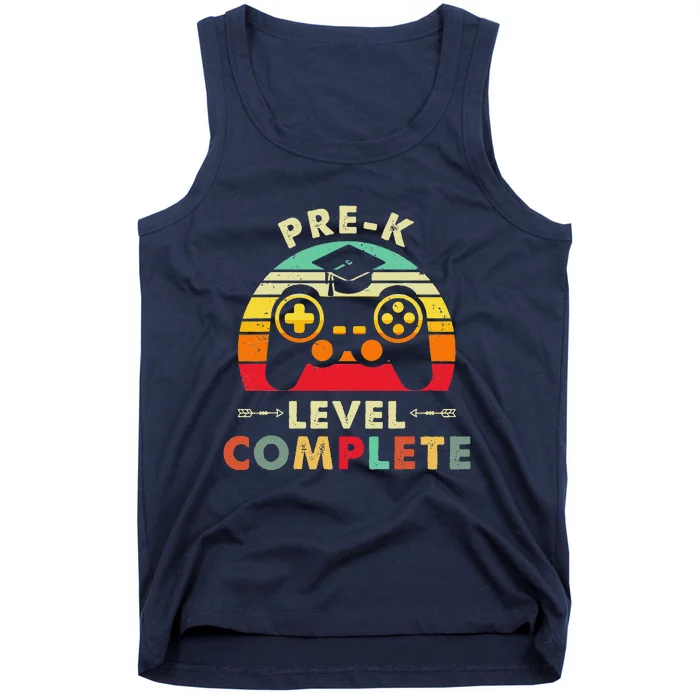 PreK Graduation Level Complete Video Gamer Gifts Tank Top