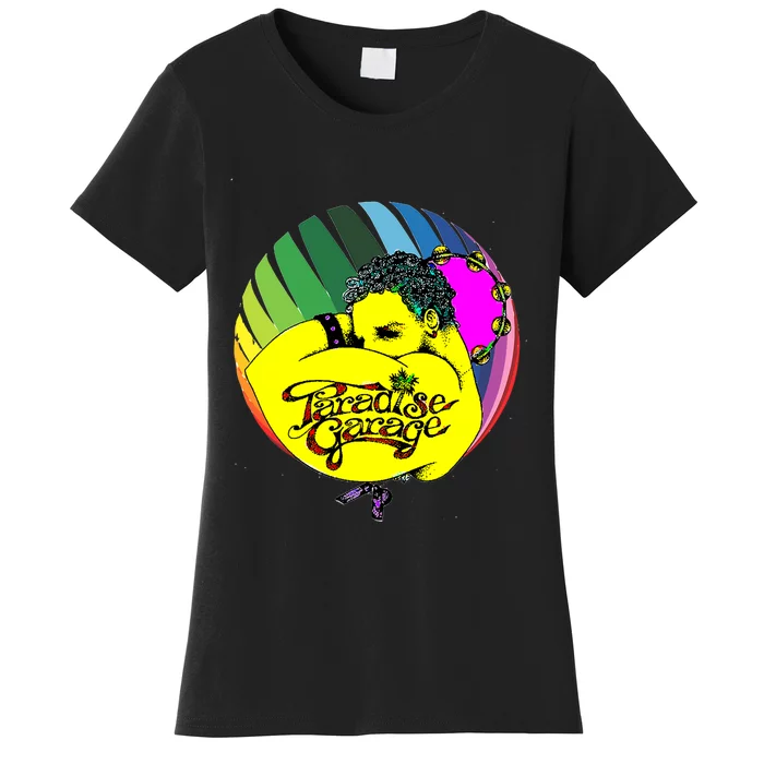 Paradises Garages Logo Pride Colors Sphere Women's T-Shirt