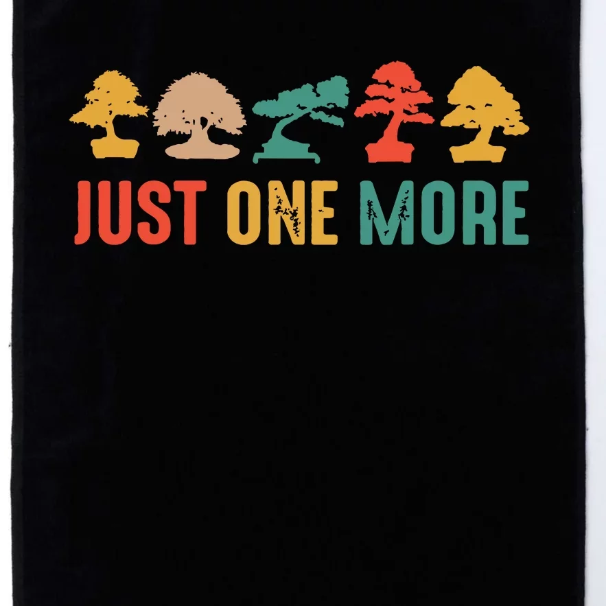 Planting Gardening Lover Bonsai Tree Just One More Bonsai Platinum Collection Golf Towel