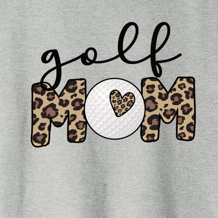 Proud Golf Mom Of A Golf Player Mother Golf Mama Meaningful Gift Women's Crop Top Tee