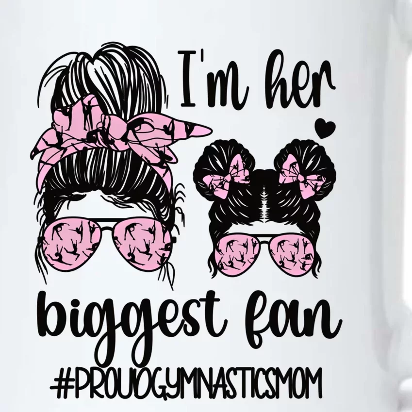 Proud Gymnastics Mom Of A Gymnast Mama Gift Black Color Changing Mug