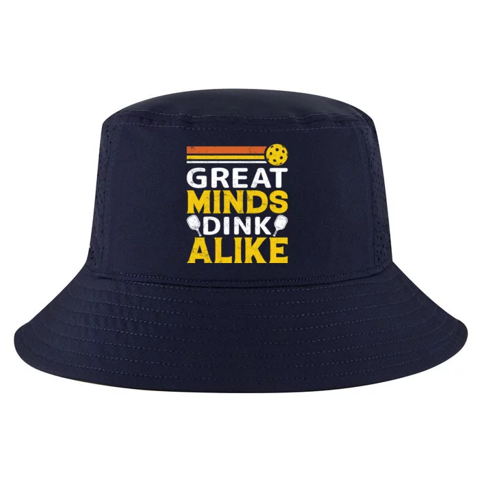 Pickleball Great Minds Drink Alike Pickleball Gift Cool Comfort Performance Bucket Hat