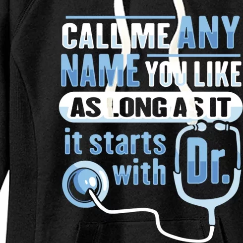 Phd Graduation Medical Doctor Design Phd Doctor Meaningful Gift Women's Fleece Hoodie