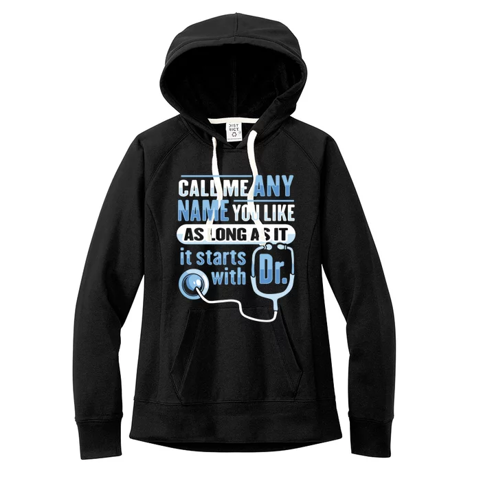 Phd Graduation Medical Doctor Design Phd Doctor Meaningful Gift Women's Fleece Hoodie