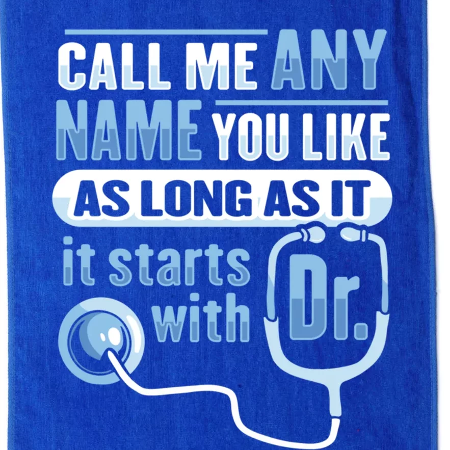 Phd Graduation Medical Doctor Design Phd Doctor Meaningful Gift Platinum Collection Golf Towel