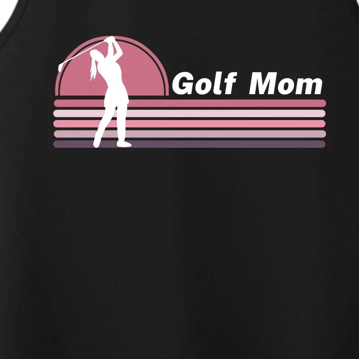 Proud Golf Mom Golf Lover Golf Player Golfing Funny Golf Hole In One Performance Tank