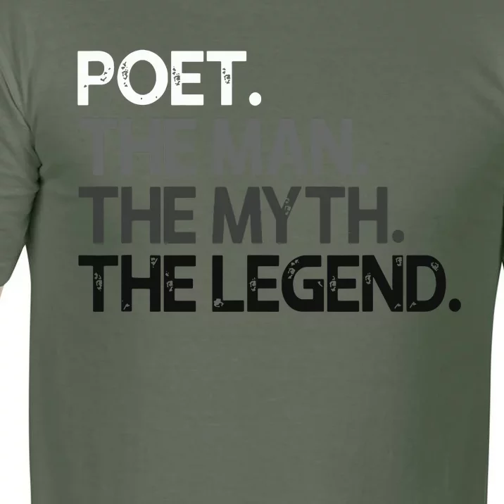 Poet Gift Man Myth The Legend Comfort Colors T-Shirt