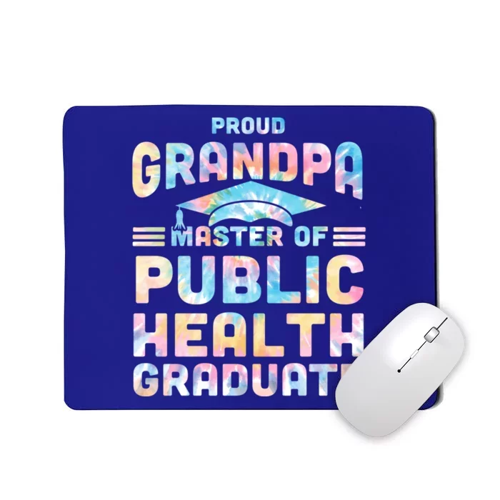 Proud Grandpa Master Of Public Health Senior Mph Grad Funny Gift Mousepad