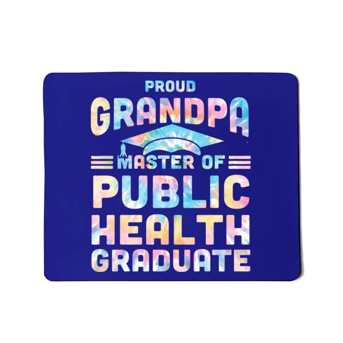 Proud Grandpa Master Of Public Health Senior Mph Grad Funny Gift Mousepad