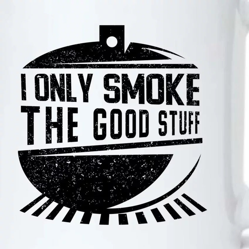 Pitmaster Gift Meat Smoker Bbq I Only Smoke The Good Stuff Gift Black Color Changing Mug