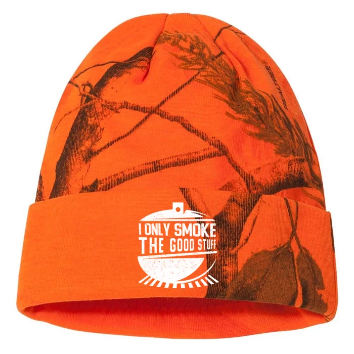 Pitmaster Gift Meat Smoker Bbq I Only Smoke The Good Stuff Gift Kati - 12in Camo Beanie