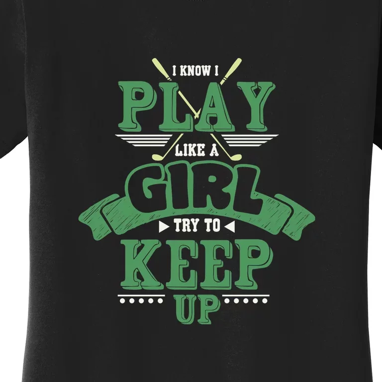 Player Golf Mom Life Gift For Mother's Day Women's T-Shirt