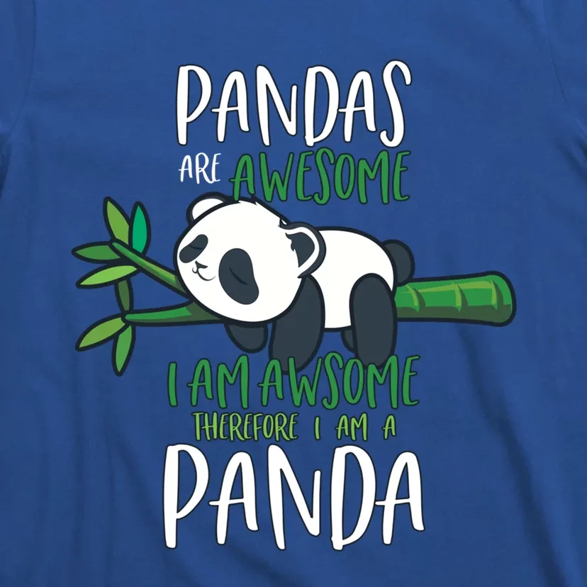 Panda Gift Men Women Panda Lover Gift Panda Gift T-Shirt