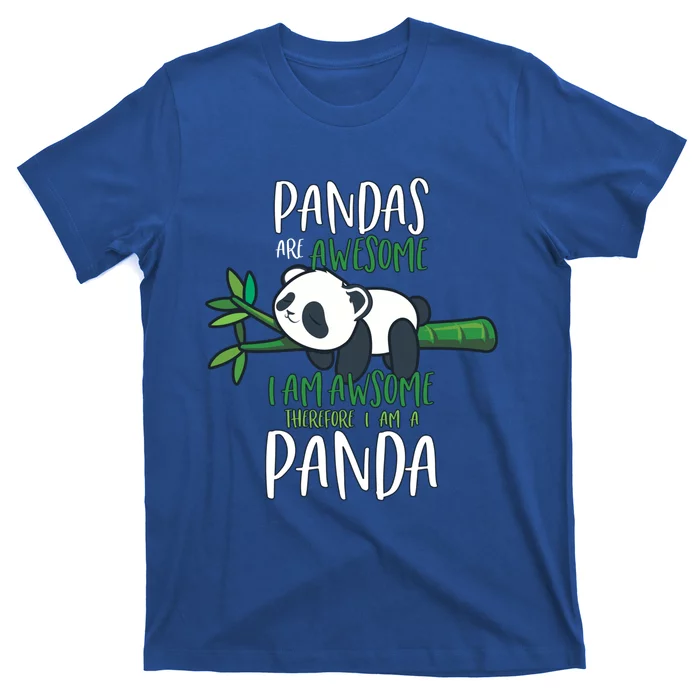 Panda Gift Men Women Panda Lover Gift Panda Gift T-Shirt