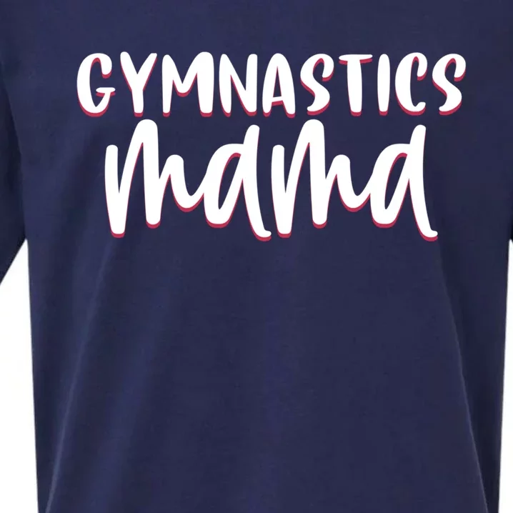 Proud Gymnastics Mom Cute Gymnast Parent Mama Gym Gift Sueded Cloud Jersey T-Shirt