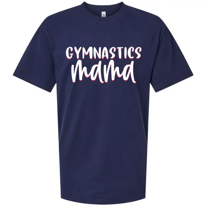 Proud Gymnastics Mom Cute Gymnast Parent Mama Gym Gift Sueded Cloud Jersey T-Shirt