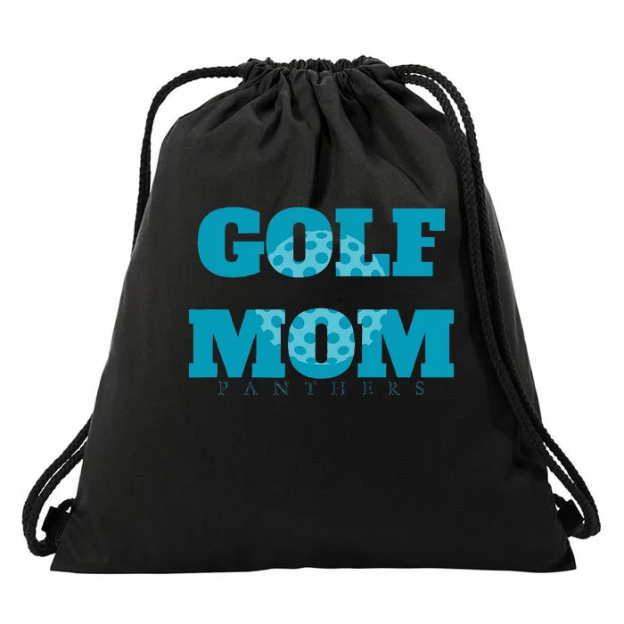 P.A.N.T.H.E.R.S Golf Mom Drawstring Bag