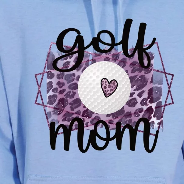 Proud Golf Mom Of A Golf Player Mother Golfer Mama Gift Unisex Surf Hoodie