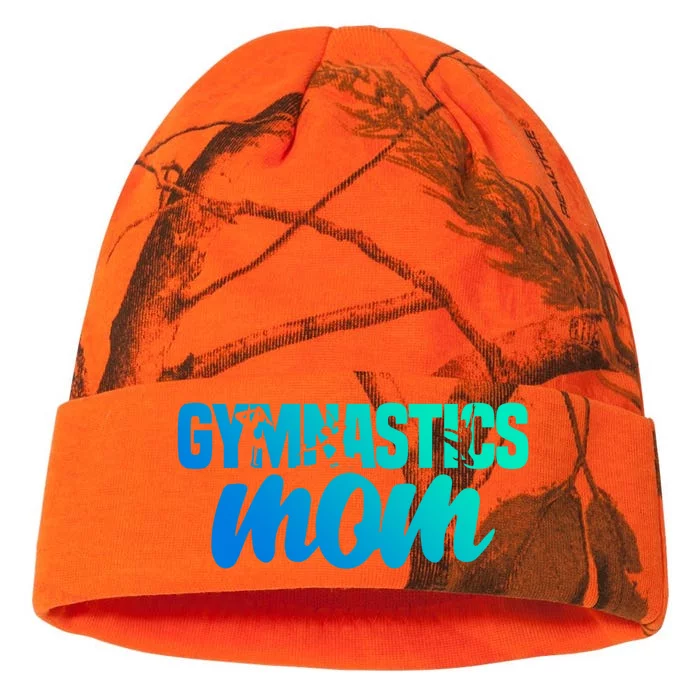 Proud Gymnastics Mom Cute Gymnast Parent Mama Gym Gift Kati - 12in Camo Beanie