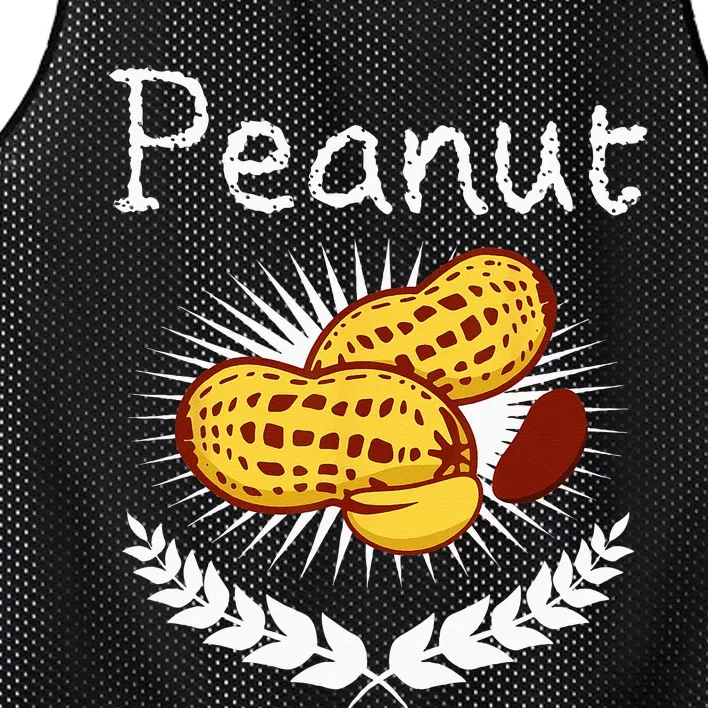 Peanut Gift Nut Design Peanut Design Mesh Reversible Basketball Jersey Tank