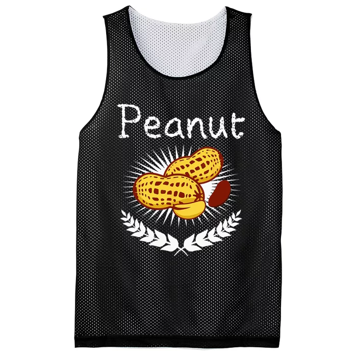 Peanut Gift Nut Design Peanut Design Mesh Reversible Basketball Jersey Tank