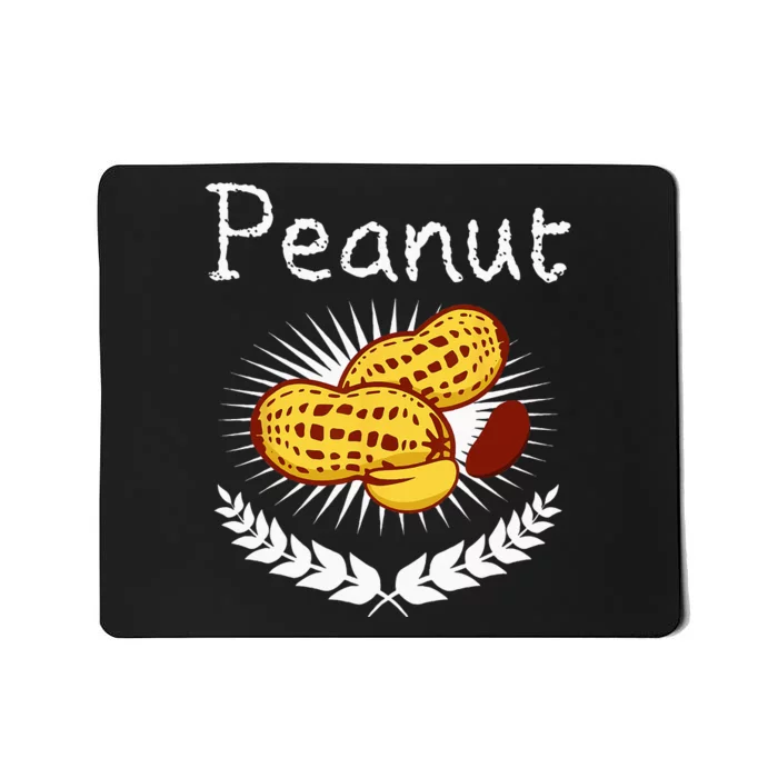 Peanut Gift Nut Design Peanut Design Mousepad