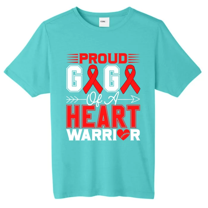 Proud Gigi Of A Heart Warrior Heart Disease Awareness Month Gift ChromaSoft Performance T-Shirt