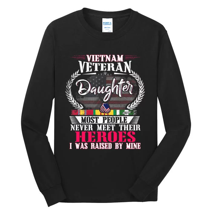 Proud Grandson Of A Vietnam Veteran Tall Long Sleeve T-Shirt