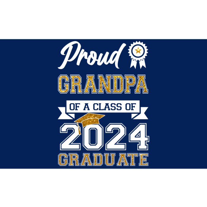 Proud Grandpa Of The Class Of 2024 Graduate Bumper Sticker